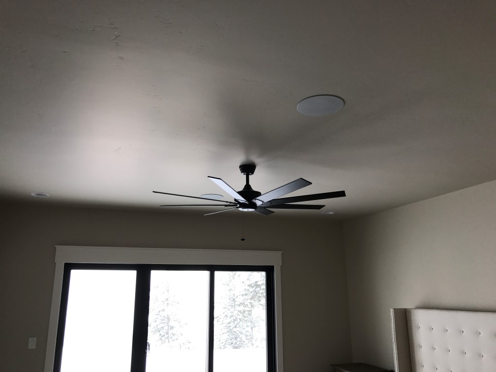 Like to wake up to a little breeze in the room, we can tie your ceiling fan into your system and make it so when your alarm goes off the fan turns on, or have it turn on when the room climbs to a specific temperature to help keep things cool.